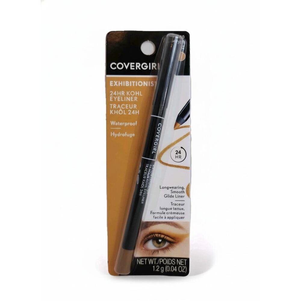 Covergirl Exhibitionist 24 HR Kohl Eyeliner Waterproof # 400 Gold Metallic